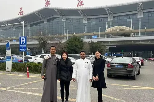 Yemeni customers come to Shijiazhuang