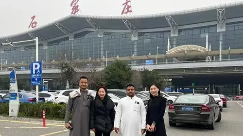 Yemeni customers come to Shijiazhuang